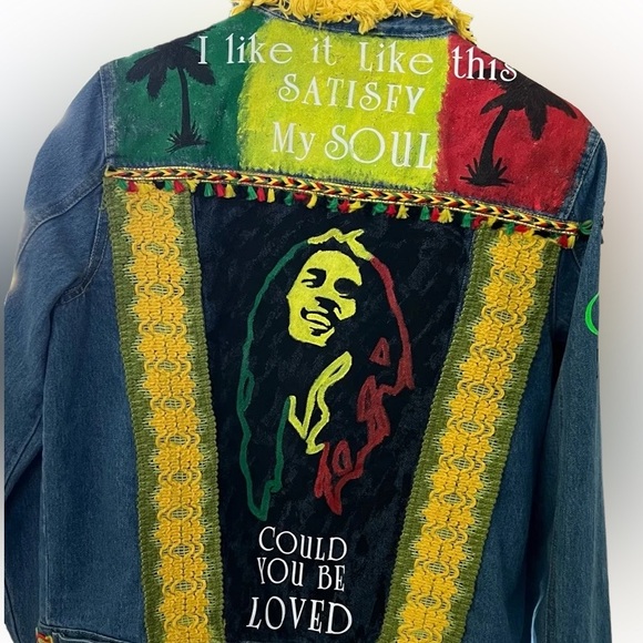 Bob Marley inspired jacket - Picture 1 of 4